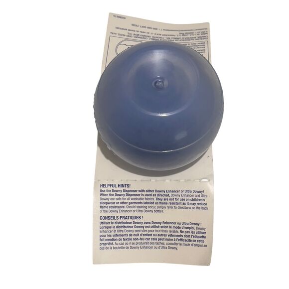 Downy Fabric Softener Plastic Dispenser Ball Enhancer New Old Stock Vintage 2000 - Picture 8 of 8
